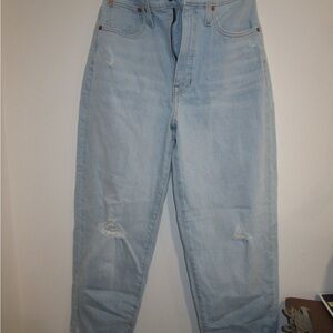 Madewell balloon jeans